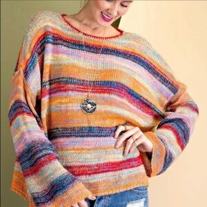 The SANTA FE Multi Color Sweater